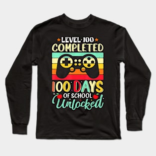 Video  Student 100th Day Teacher 100 Days of School Long Sleeve T-Shirt